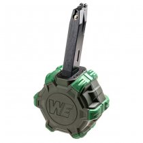 WE M92 350rds Gas Drum Magazine - Olive
