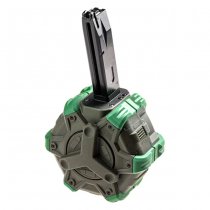 WE M92 350rds Gas Drum Magazine - Olive