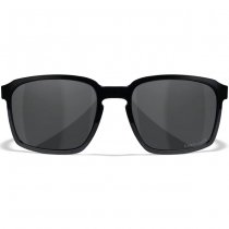 Wiley X WX Alfa Captivate Polarized Grey - Black