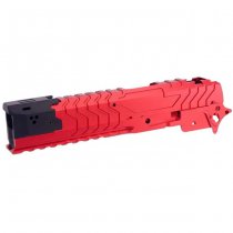 5KU Marui Hi-Capa GBB Slide & Frame Set Matrix Type - Red / Black