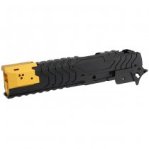 5KU Marui Hi-Capa GBB Slide & Frame Set Matrix Type - Black / Gold
