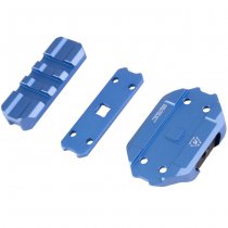 Madbull Strike Industries M4 GBBR R.E.X. Riser Picatinny Mount - Blue