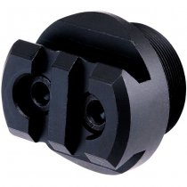 Maple Leaf KJ Works KC-02 GBBR Picatinny Rail Stock Adapter - Black