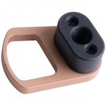 Revanchist Marui MWS GBBR Mag Release Type D - Tan