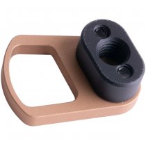 Revanchist VFC M4 GBBR Mag Release Type D - Tan