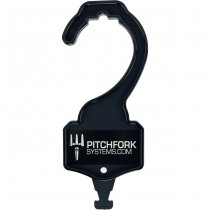 Pitchfork Belt Hanger - Black