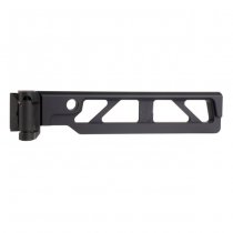 5KU ST-6 Style Folding Mech M1913 20mm Rail Stock Tube - Black