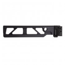 5KU ST-6 Style Folding Mech M1913 20mm Rail Stock Tube - Black