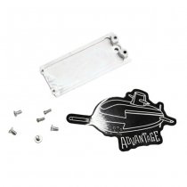 Advantage Airsoft RWA P320 Peace Keeper Slide Acro Adapter Plate - Silver