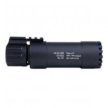 Angry Gun KWA MP9 / KSC TP9 Compact Suppressor Dummy - Black