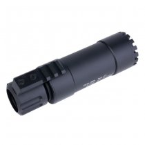 Angry Gun KWA MP9 / KSC TP9 Compact Suppressor Tracer - Black