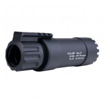 Angry Gun KWA MP9 / KSC TP9 Compact Suppressor Tracer - Black