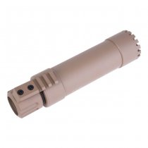 Angry Gun KWA MP9 / KSC TP9 Dummy Suppressor 2024 Version - Dark Earth