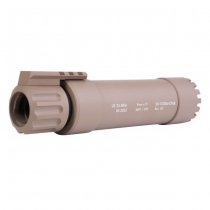 Angry Gun KWA MP9 / KSC TP9 Dummy Suppressor 2024 Version - Dark Earth