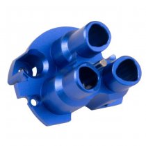 C&C Tac Marui SAIGA 12 GBBR Enhanced Nozzle Feeding Front Lip - Blue