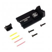 C&C Tac VFC M17 / M18 GBB ACRO Plate Mount Sight Set - Black