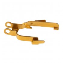 CowCow Action Army AAP-01 GBB Stainless Steel Slide Lock - Gold