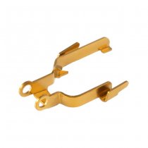CowCow Action Army AAP-01 GBB Stainless Steel Slide Lock - Gold