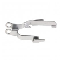 CowCow Action Army AAP-01 GBB Stainless Steel Slide Lock - Silver