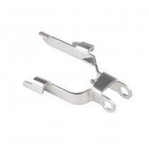 CowCow Action Army AAP-01 GBB Stainless Steel Slide Lock - Silver