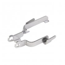 CowCow Action Army AAP-01 GBB Stainless Steel Slide Lock - Silver