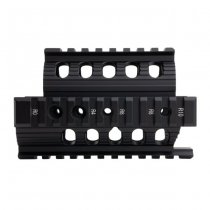 Cyma AK74U AEG Rifle Picatinny Handguard - Black