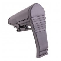 Cyma CGS MF Style Stock & 6 Point Buffer Tube Combo Set Short Version - Black