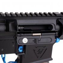 Cyma Strike Industries AR Strike Raider Gas Blow Back Rifle 15.5 Inch - Black / Blue