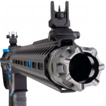 Cyma Strike Industries AR Strike Raider Gas Blow Back Rifle 15.5 Inch - Black / Blue