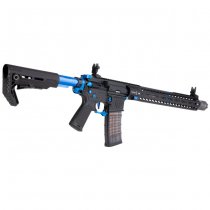 Cyma Strike Industries AR Strike Raider Gas Blow Back Rifle 15.5 Inch - Black / Blue