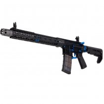 Cyma Strike Industries AR Strike Raider Gas Blow Back Rifle 15.5 Inch - Black / Blue