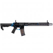 Cyma Strike Industries AR Strike Raider Gas Blow Back Rifle 15.5 Inch - Black / Blue