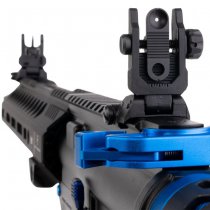 Cyma Strike Industries AR Strike Raider SBR Gas Blow Back Rifle 10 Inch - Black / Blue
