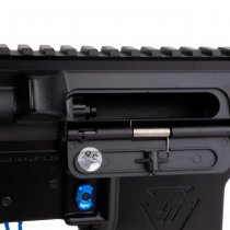 Cyma Strike Industries AR Strike Raider SBR Gas Blow Back Rifle 10 Inch - Black / Blue