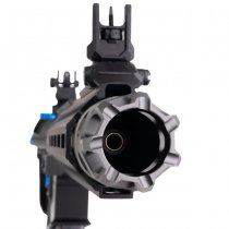 Cyma Strike Industries AR Strike Raider SBR Gas Blow Back Rifle 10 Inch - Black / Blue