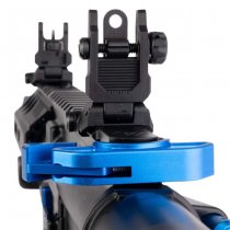 Cyma Strike Industries AR Strike Raider SBR Gas Blow Back Rifle 4 Inch - Black / Blue