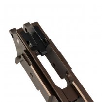 Dr.Black Marui Hi-Capa 5.1 GBB Frame Style 05 CNC Aluminum - Tan