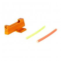 Dr.Black Marui Hi-Capa GBB Fiber Optic Front Sight Aluminium - Orange