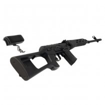 King Arms SVD Dragunov AEG Sniper Rifle Ultra Grade - Black