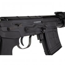 King Arms SVD Dragunov AEG Sniper Rifle Ultra Grade - Black