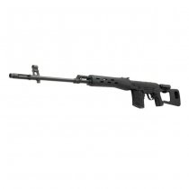 King Arms SVD Dragunov AEG Sniper Rifle Ultra Grade - Black