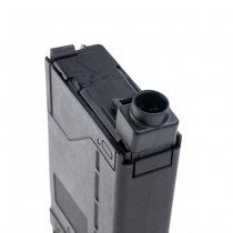 Angry Gun Lancer Systems L5AWM V2 MWS GBBR 5.56 Type Opqaue 35rds Gas Magazine - Black