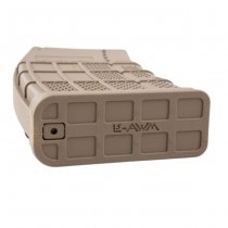 Angry Gun Lancer Systems L5AWM V2 MWS GBBR 5.56 Type Opqaue 35rds Gas Magazine - Dark Earth