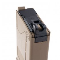 Angry Gun Lancer Systems L5AWM V2 MWS GBBR 5.56 Type Opqaue 35rds Gas Magazine - Dark Earth