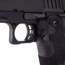 Army Armament Staccato XL Gas Blow Back Pistol Stippling Grip - Black