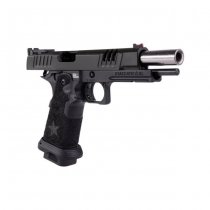 Army Armament Staccato XL Gas Blow Back Pistol Stippling Grip - Black