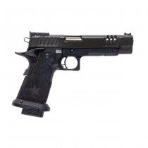Army Armament Staccato XL Gas Blow Back Pistol Stippling Grip - Black