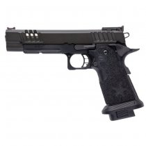 Army Armament Staccato XL Gas Blow Back Pistol Stippling Grip - Black