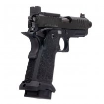 Army Armament Staccato C2 Gas Blow Back Pistol Stippling Grip - Black