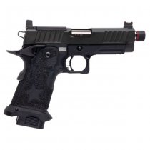 Army Armament Staccato C2 Gas Blow Back Pistol Stippling Grip - Black